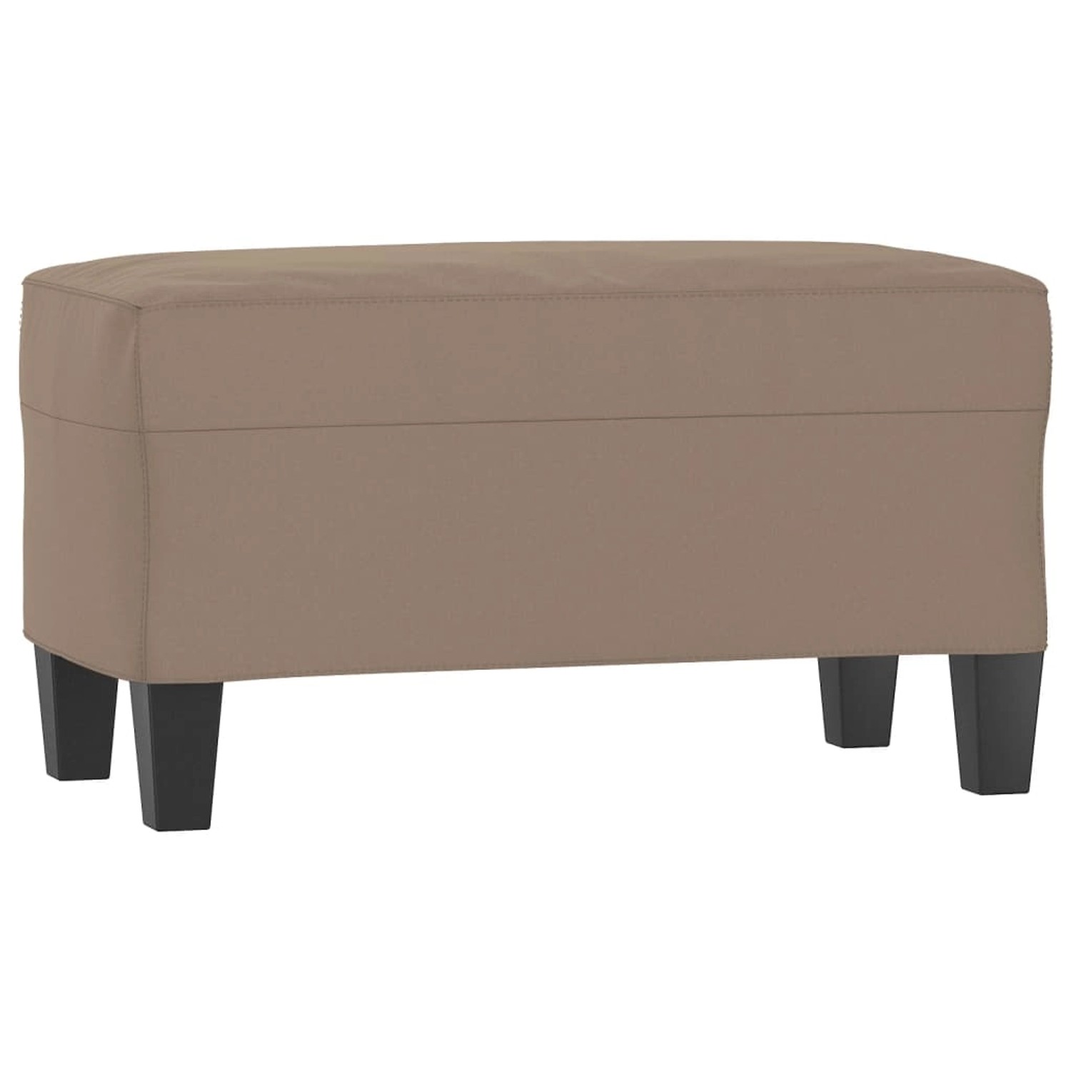 vidaXL Sitzbank Taupe 70x35x41 cm Mikrofasergewebe 349445 günstig online kaufen