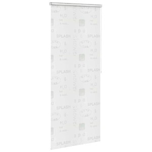 vidaXL Duschrollo 80x240 cm mit Splash-Design für Ihr Badezimmer.