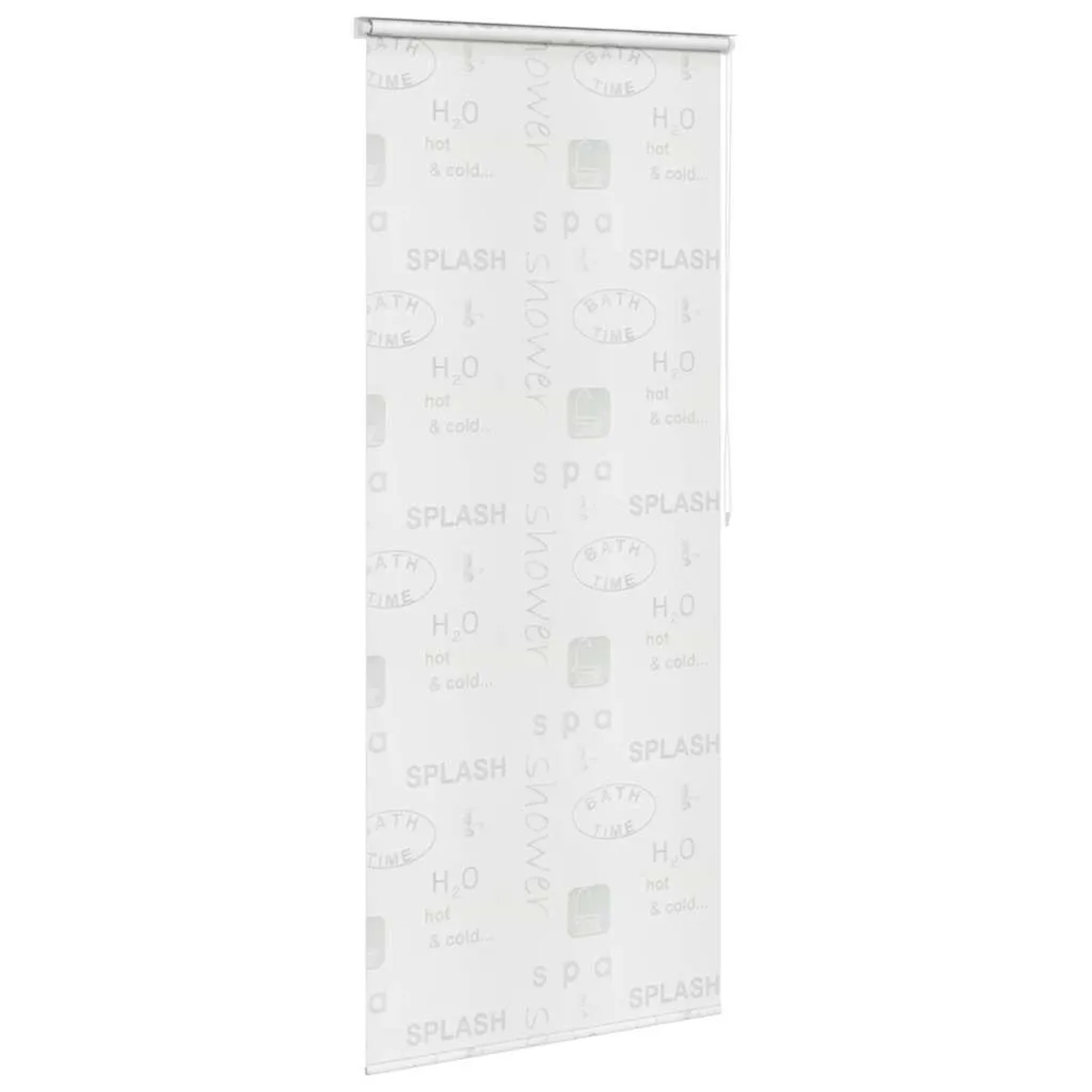 vidaXL Duschrollo 80x240 cm mit Splash-Design für Ihr Badezimmer.
