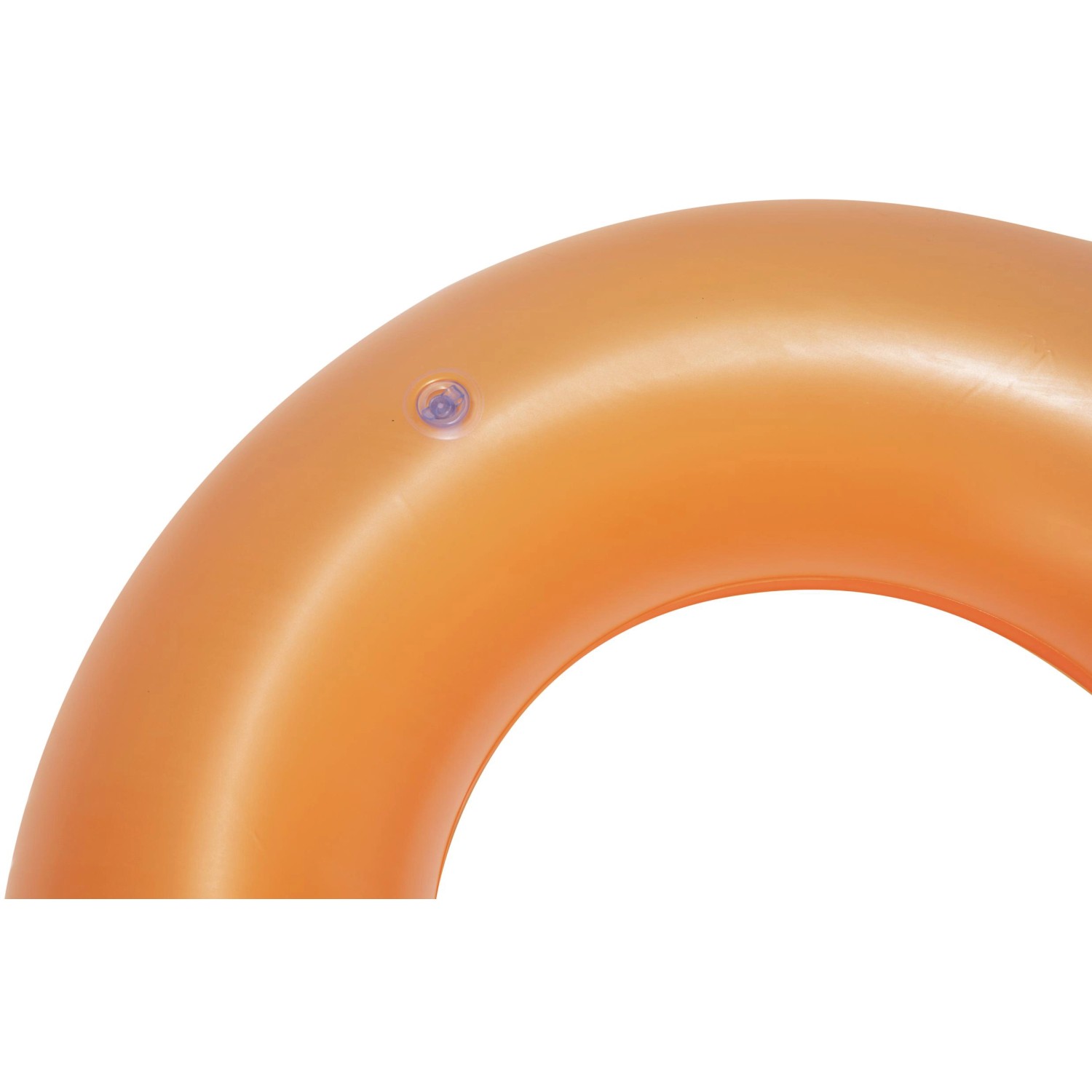 Detailaufnahme: Oranger Bestway Schwimmring Frosted, Ø 91 cm.