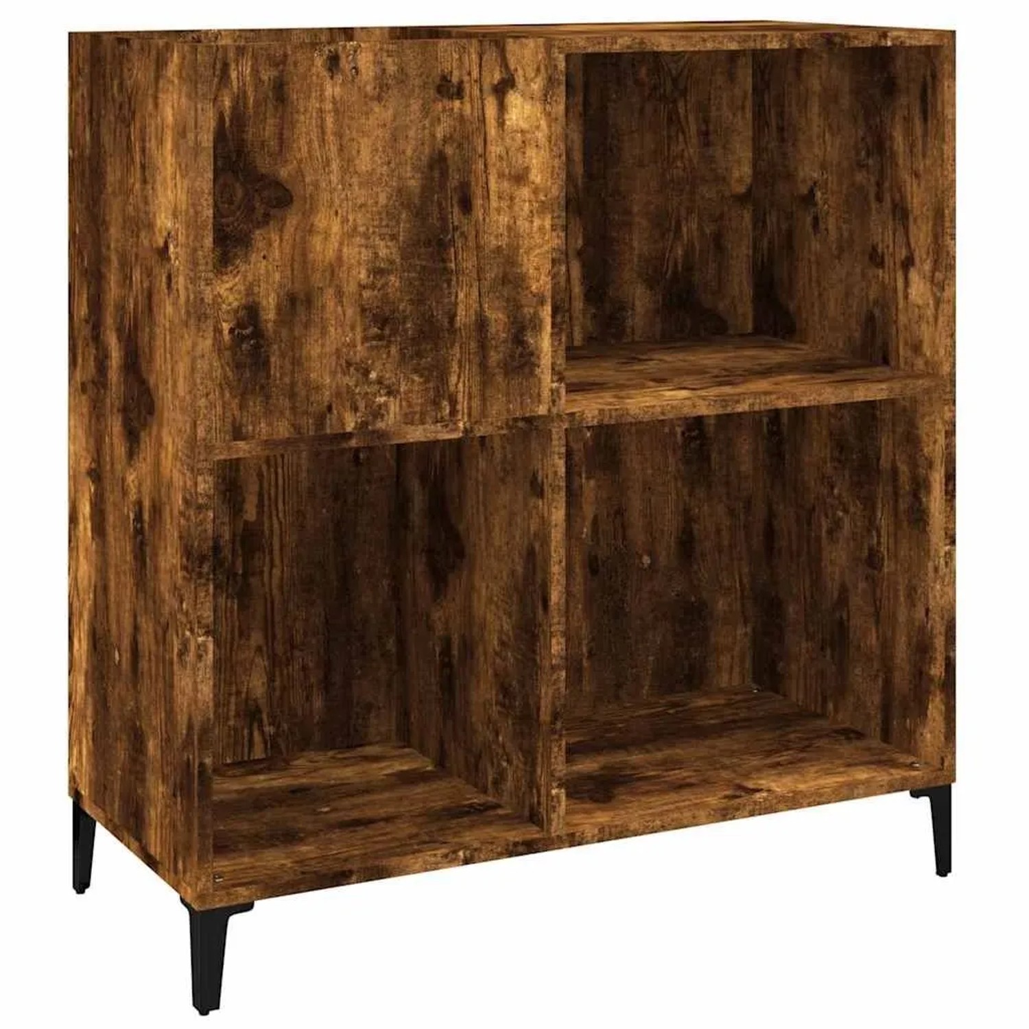vidaXL Plattenschrank Räuchereiche 84,5x38x89 cm Holzwerkstoff 832002