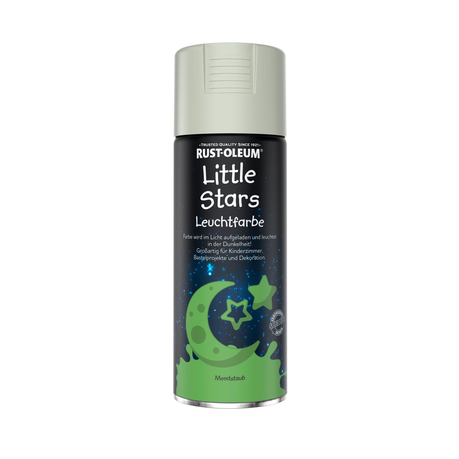 Rust-Oleum Little Stars Leuchtfarbe Sprüh-Farbe Mondstaub 400 ml