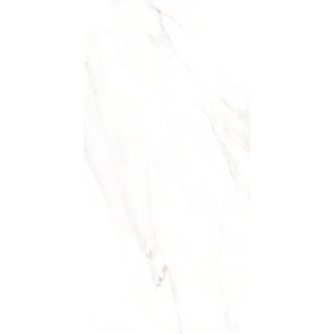 Helle, polierte 60x120 cm Bodenfliese aus Feinsteinzeug mit Marmor-Optik für Innenräume.