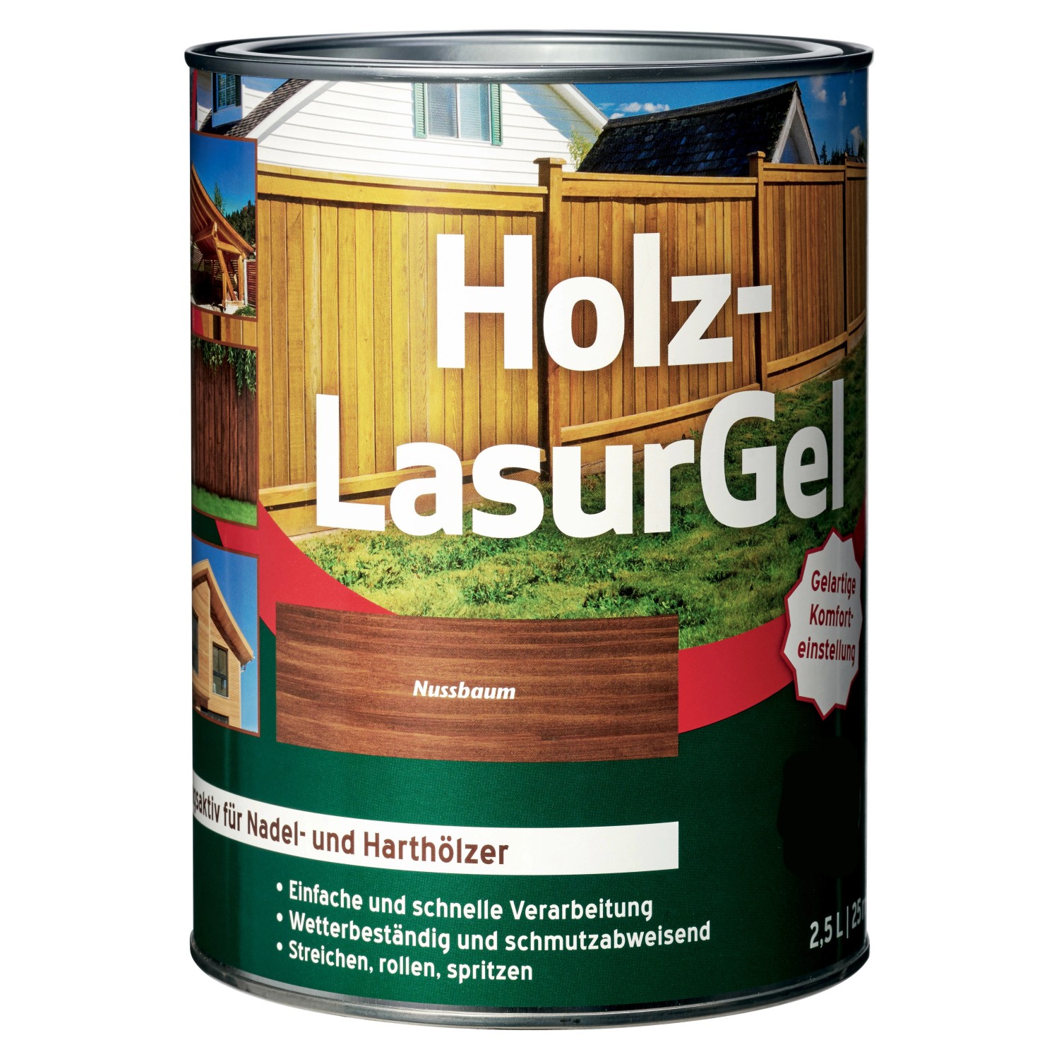 Thumbnail - Holz-LasurGel Palisander 2,5 l
