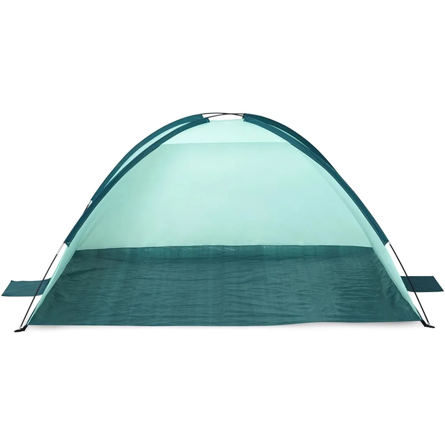 Pavillo Strandmuschel Beach Ground, blaugrüne Camping Strandmuschel für 2 Personen.