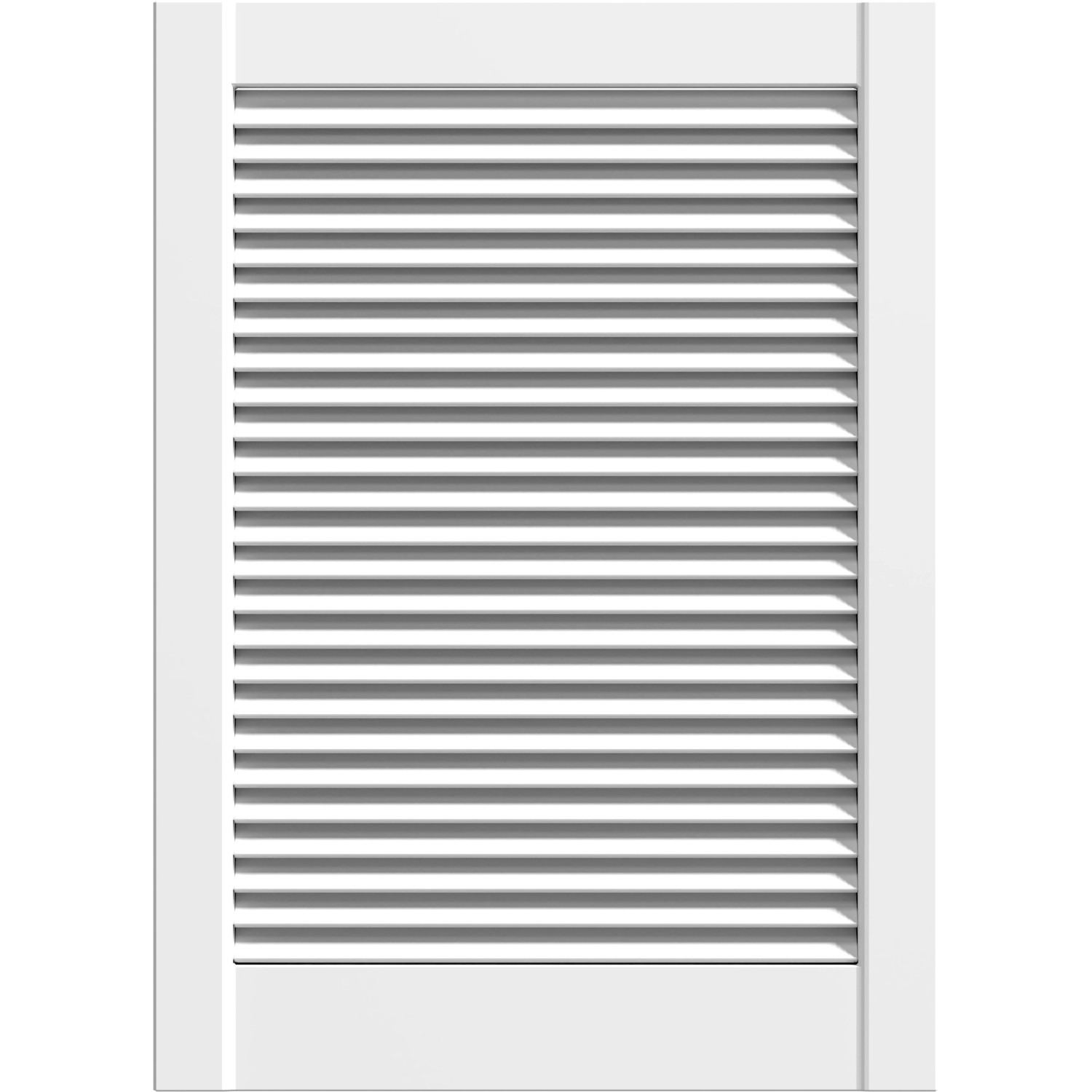 Classen Lamellentür Weiß 69 cm x 59,4 cm x 2,1 cm kaufen bei OBI