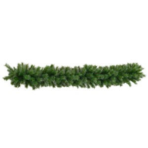 HOMCOM Weihnachtsgirlande Kunststoff Metall 180L x 30B x 30H cm