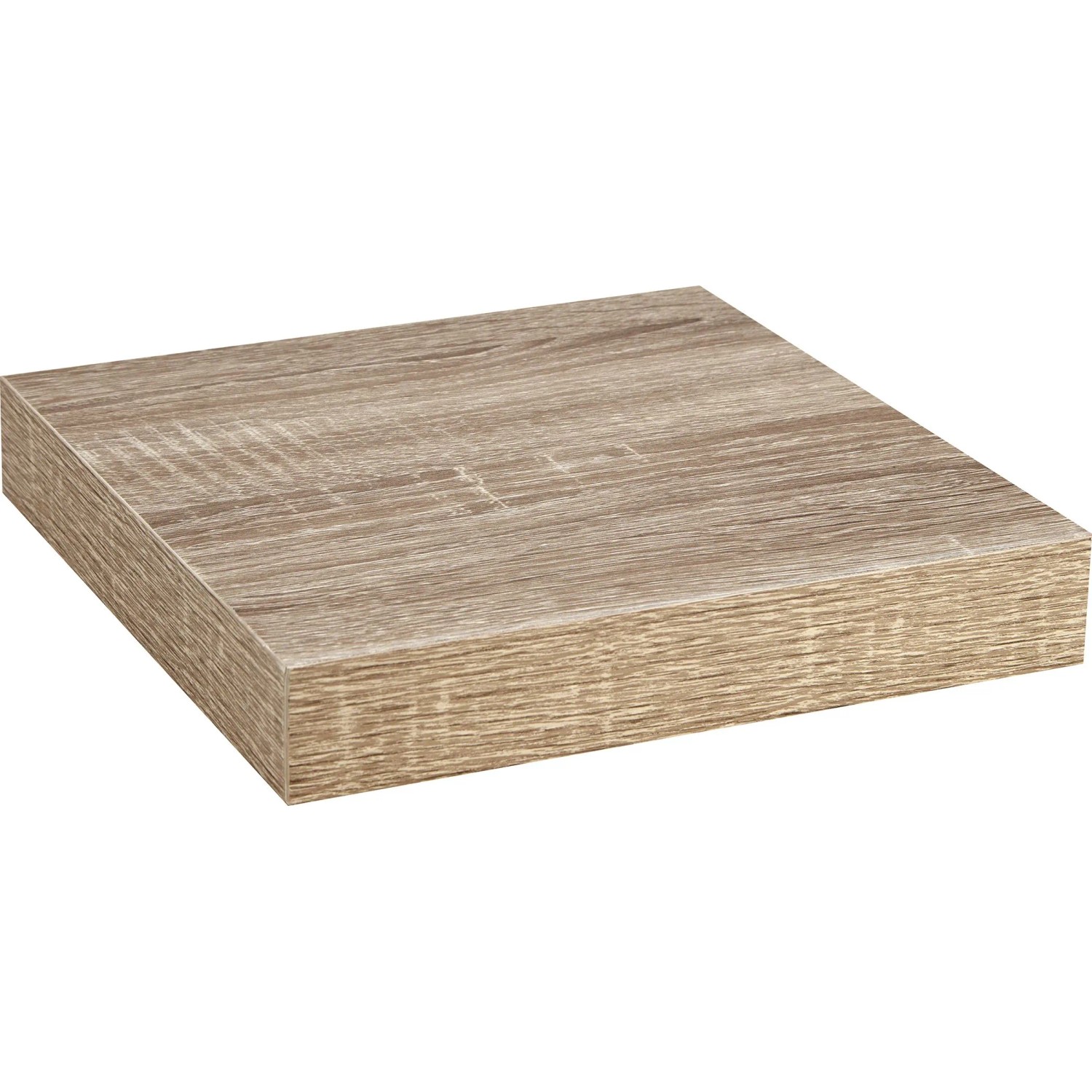 Wandregal Carlton Eiche Hell 23,5 cm x 23,5 cm x 3,8 cm