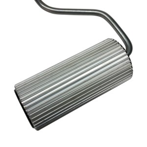 DD Composite Langrillen Entlüftungsroller, 45x100mm, aus Aluminium.