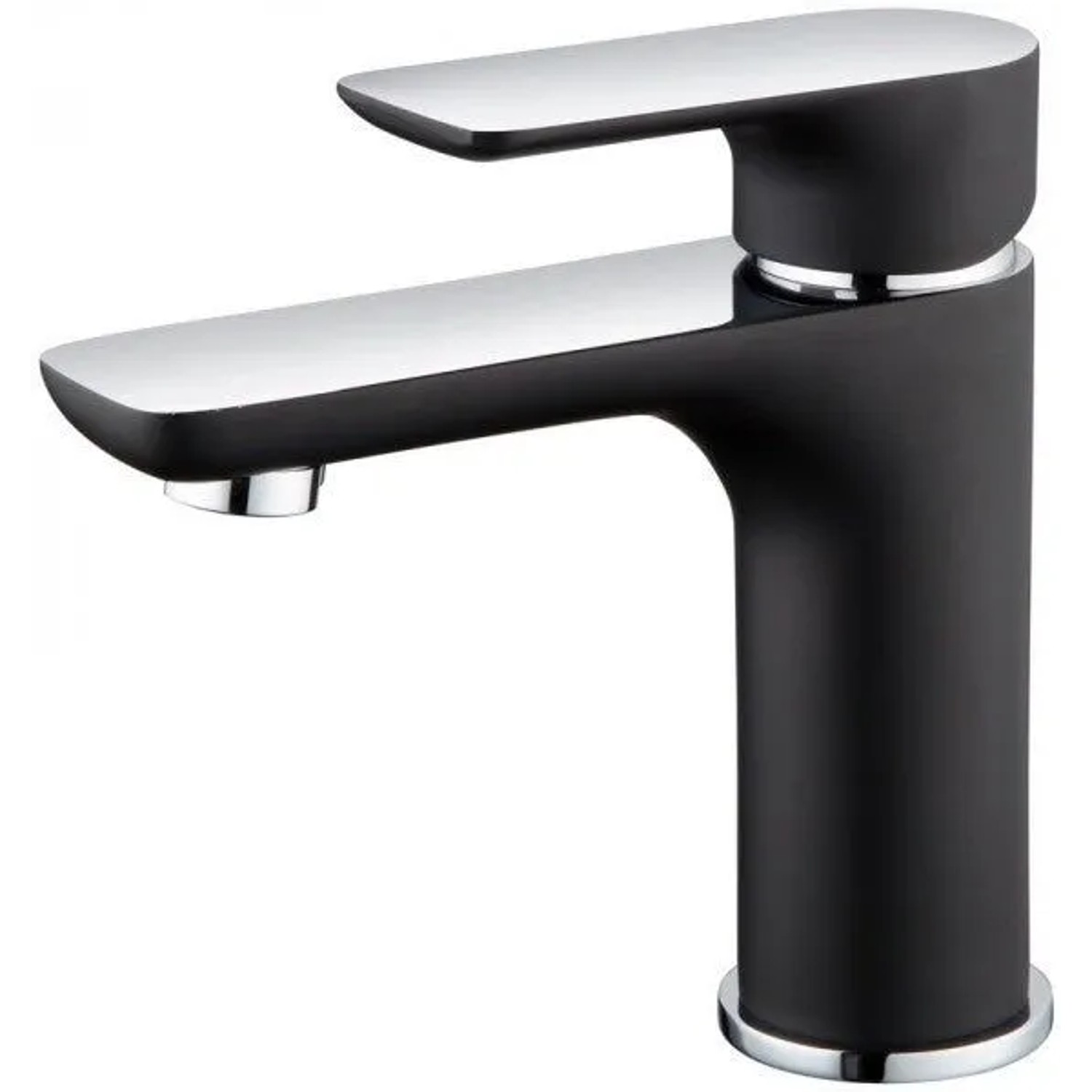 Bernstein Design Waschtischarmatur 4024CB Waschtischbatterie Badarmatur Schwarz Matt
