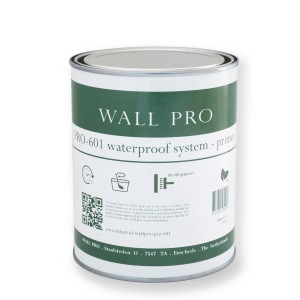 Wallpro Waterproof System Primer, 1 kg, transparent. Grundierung für Tapezierwerkzeuge.
