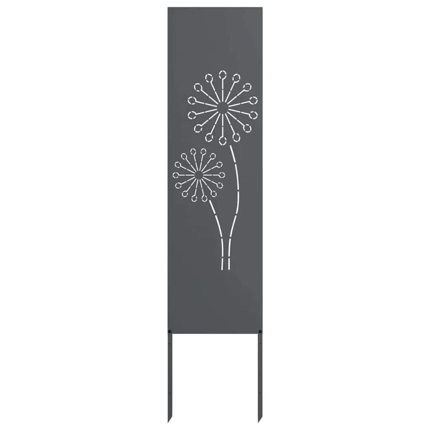 vidaXL Garten Sichtschutz-Leinwand Anthrazit 32 x 140 cm 876233