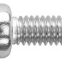 Gewindeschraube M4 x 12 mm Schlitz Edelstahl A2 8 Stück