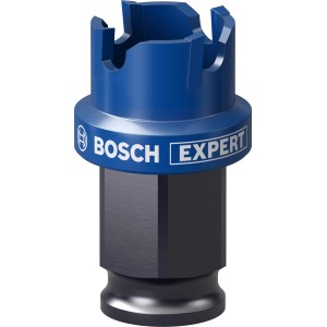 Bosch Expert Lochsäge Carbide Sheet Metall Ø 22mm, blau/schwarz, für Bleche bis 5mm.