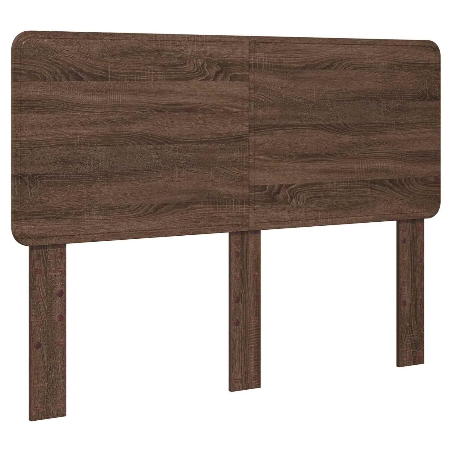 vidaXL Kopfteil mit Kopfteil Braun Eichen-Optik 160 cm Holzwerkstoff 887865