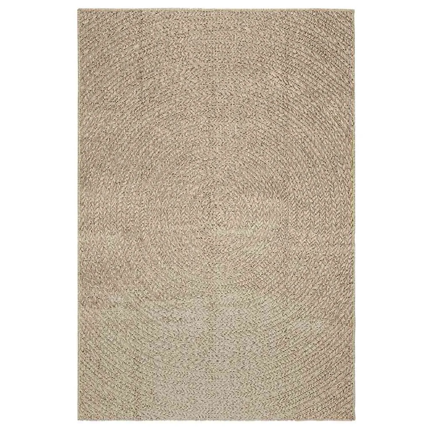 vidaXL Teppich ZIZUR Beige 140x200 cm Jute-Optik Indoor und Outdoor 4010408 günstig online kaufen
