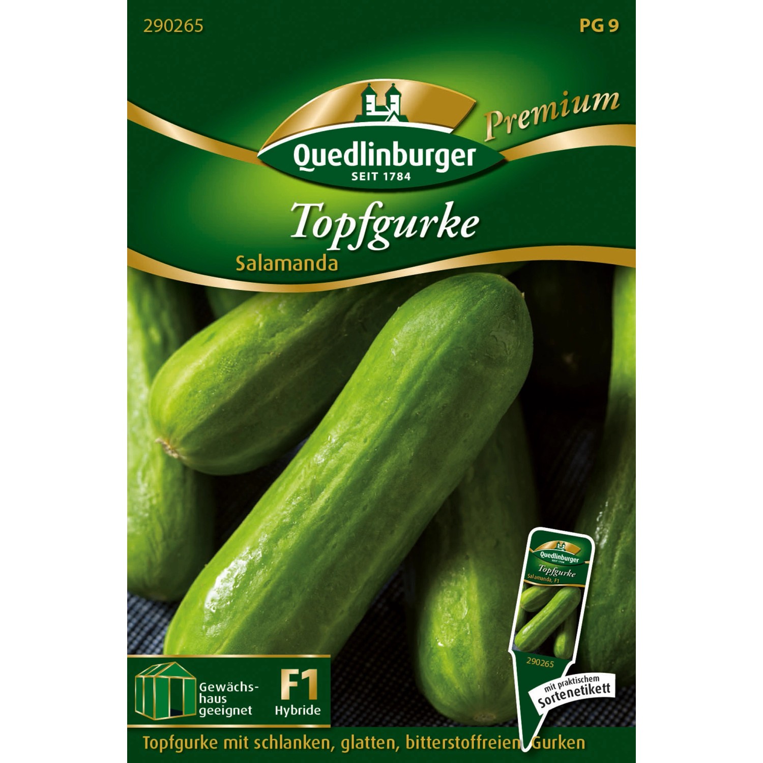 Quedlinburger Topf-Snackgurke Salamanda Loses Saatgut günstig online kaufen