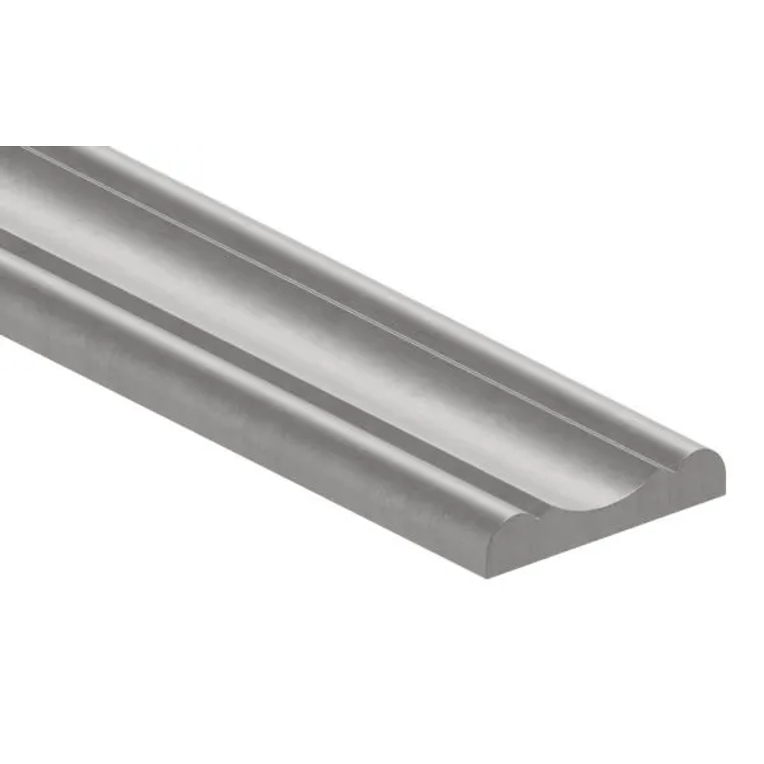 FeNau Handlauf 41x8 mm 3000mm Stahl S235JR Flachprofil