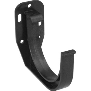 Marley Rinnenhalter RG 100, anthrazit-metallic, zur Befestigung von Dachrinnen.