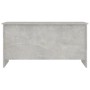 Betongrauer vidaXL Couchtisch (102x55,5x52,5 cm) aus Holzwerkstoff.
