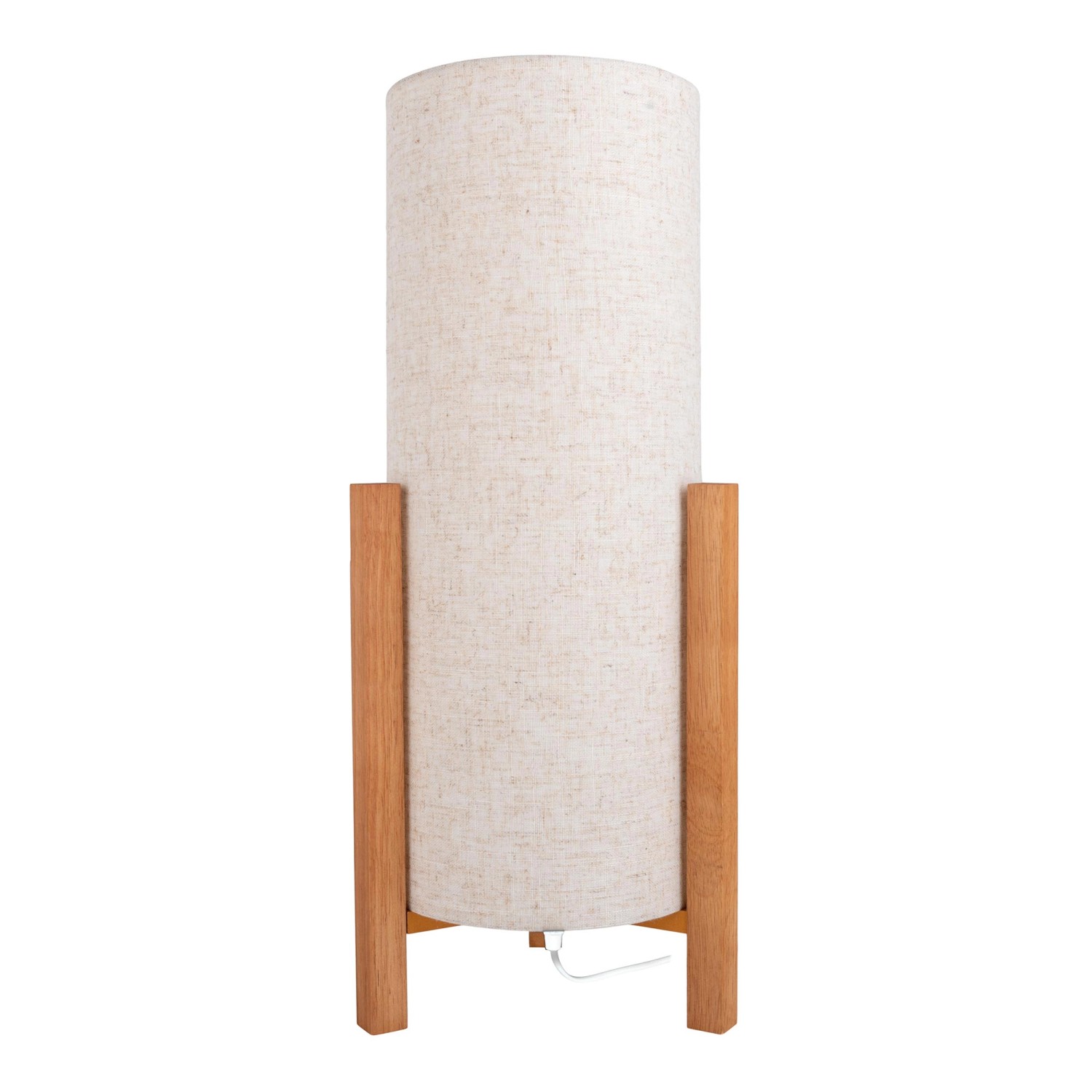 Näve Leinen-Tischleuchte Matilda Ø 22 cm x 52 cm günstig online kaufen