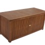 DELUKE Auflagenbox JOANA Natur Akazie Gartenbox Aufbewahrungsbox Kissenbox Gartentruhe Outdoor_4