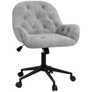 Vinsetto Bürostuhl Höhenverstellbar mit Schaukelfunktion 60 x 61 x 81-91 cm