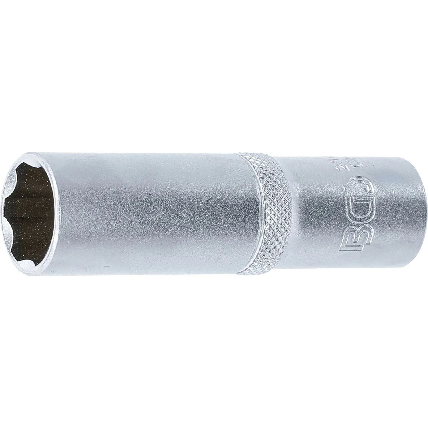 BGS Steckschlüssel Einsatz Super Lock Tief Antrieb Innenvierkant 12 5 Mm  1 2 Zoll  SW 16 Mm 2946