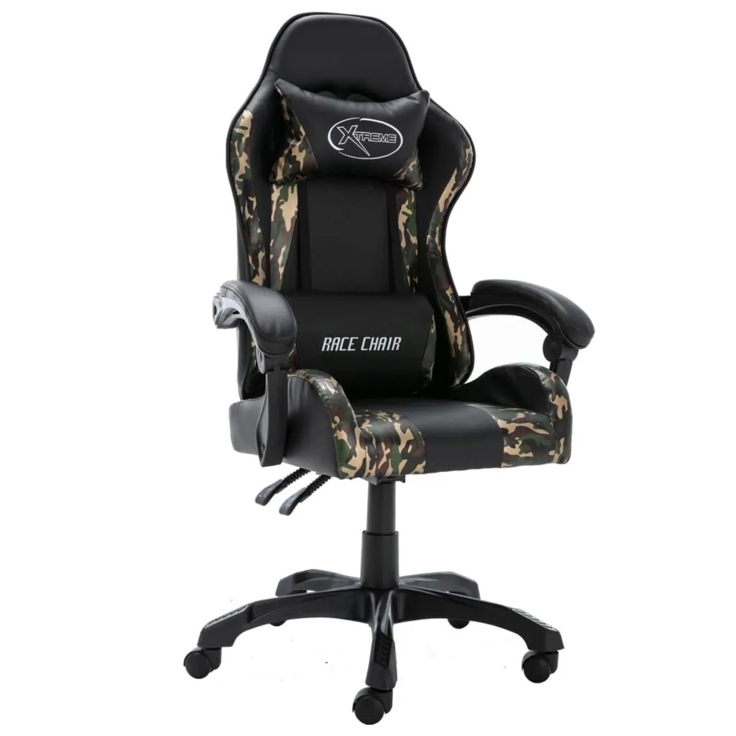 vidaXL Gaming-Stuhl Schwarz und Tarnmuster Kunstleder 320095 günstig online kaufen