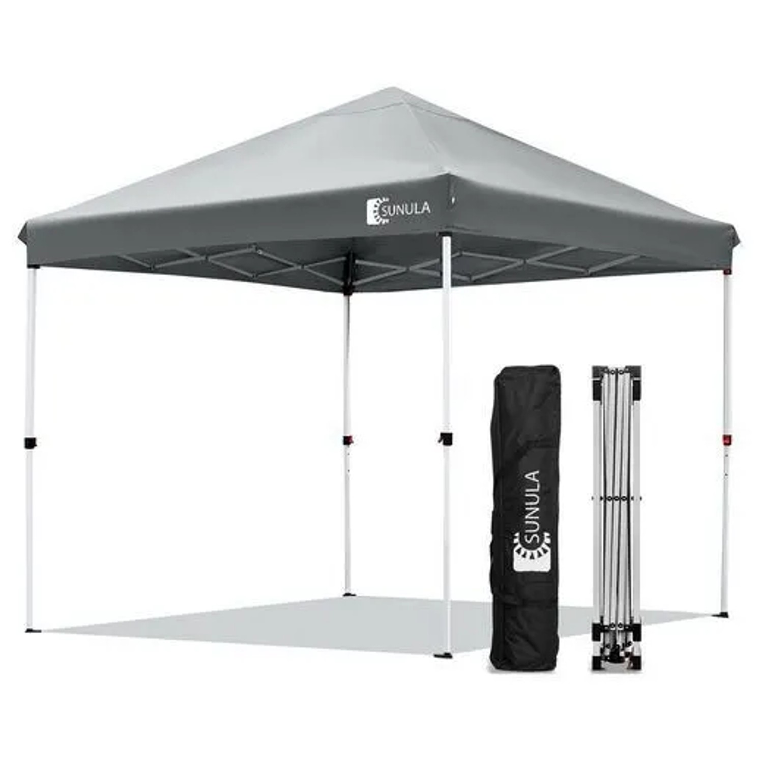 Sunula Faltpavillon 3x3 m Wasserdicht Pop Up Gartenpavillon Winterfest