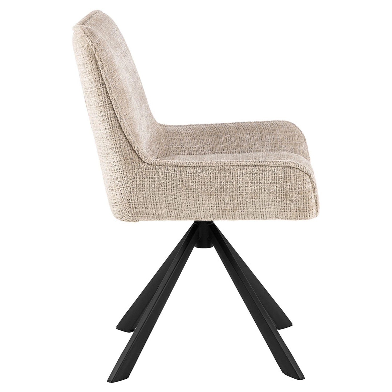 ACTONA GROUP Esszimmerstuhl "Eddie", (Set), Esszimmerstuhl, Juto beige, 4 S günstig online kaufen