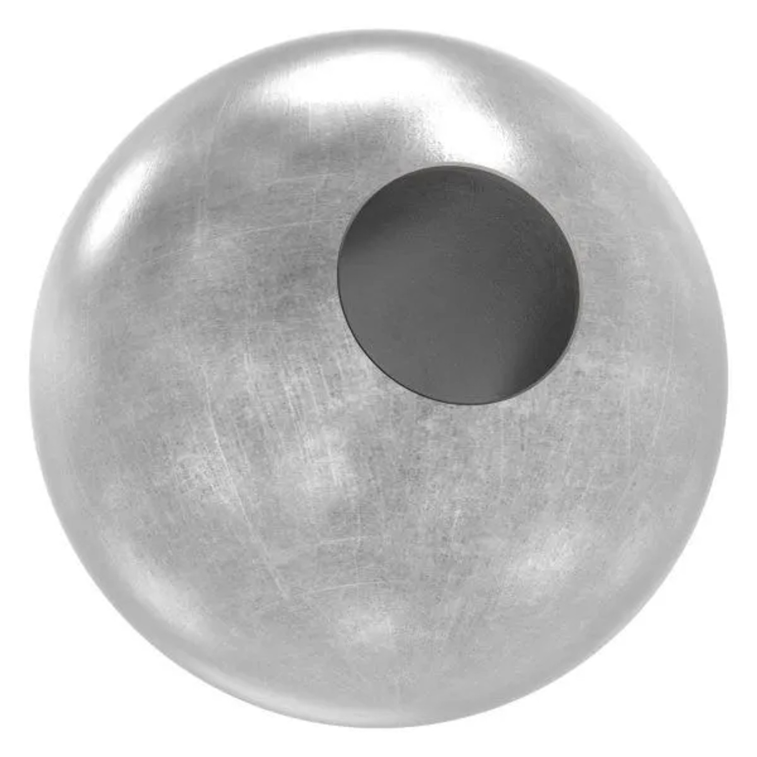 FeNau Kugel Ø 40 mm Mit Durchgangsbohrung 14,2 mm Stahl S235JR Roh