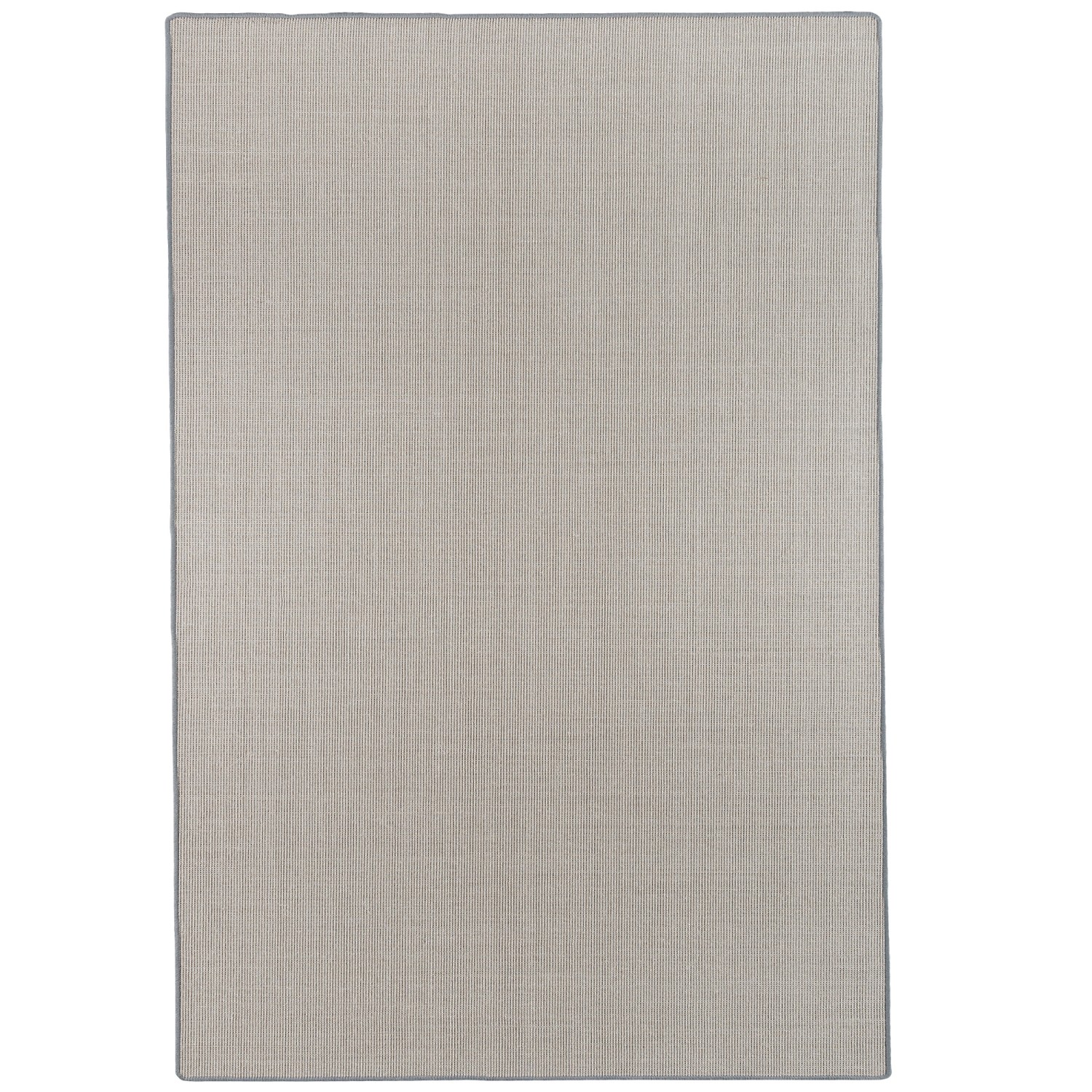 Grauer Sisalteppich (160x240 cm) von Snapstyle. Klassischer Teppich für Wohnräume.