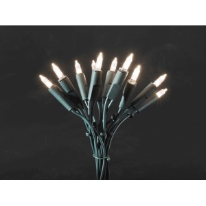 Konstsmide Mini LED Lichterkette mit 10 warmweißen LEDs für den Innenbereich.