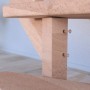 Detailaufnahme: Gewendelte Treppe Lindos aus Buche mit Holz-Edelstahl-Geländer, Setzstufen und FSC®-Zertifizierung.