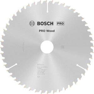 Bosch Optiline Wood Kreissägeblatt, 216 mm, 48 Zähne für präzise Holzschnitte.