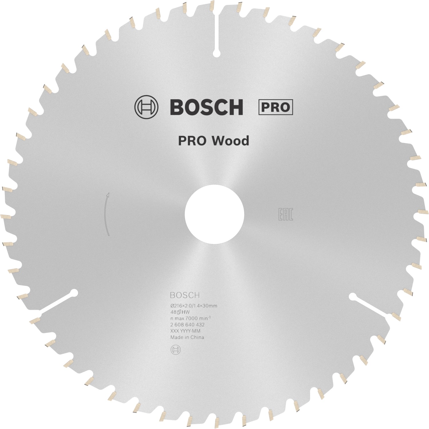 Bosch Kreissägeblatt Optiline Wood 216 mm x 2 mm x 30 mm 48 Zähne günstig online kaufen
