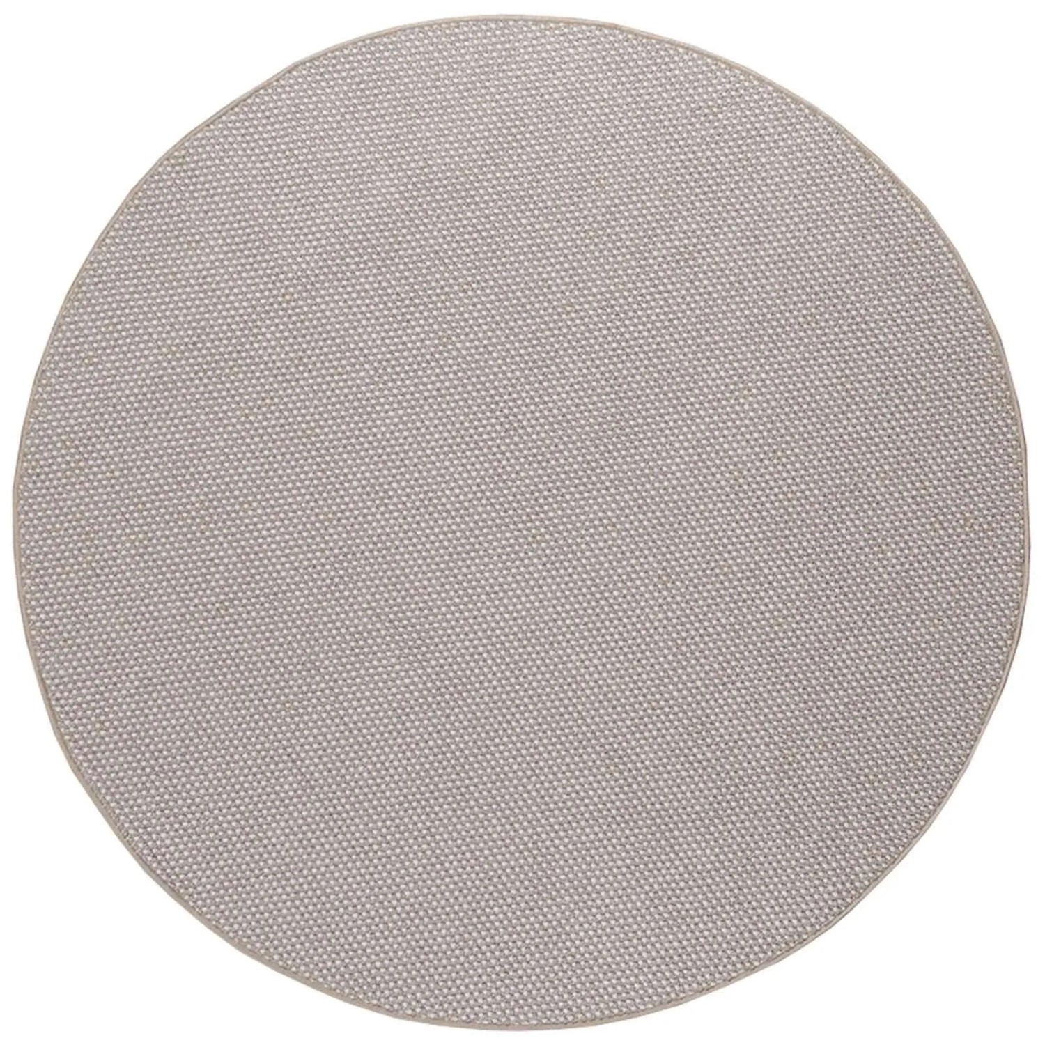 vidaXL Bereichsteppiche Rund LUGO Creme und Taupe Ø 200 CM Polyester 42022712