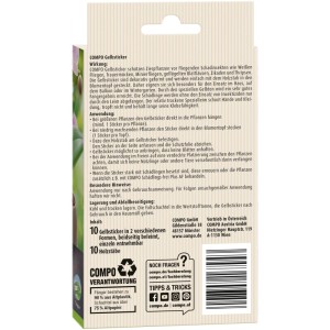 Compo BIO Gelbsticker 10 Stück gegen fliegende Schadinsekten
