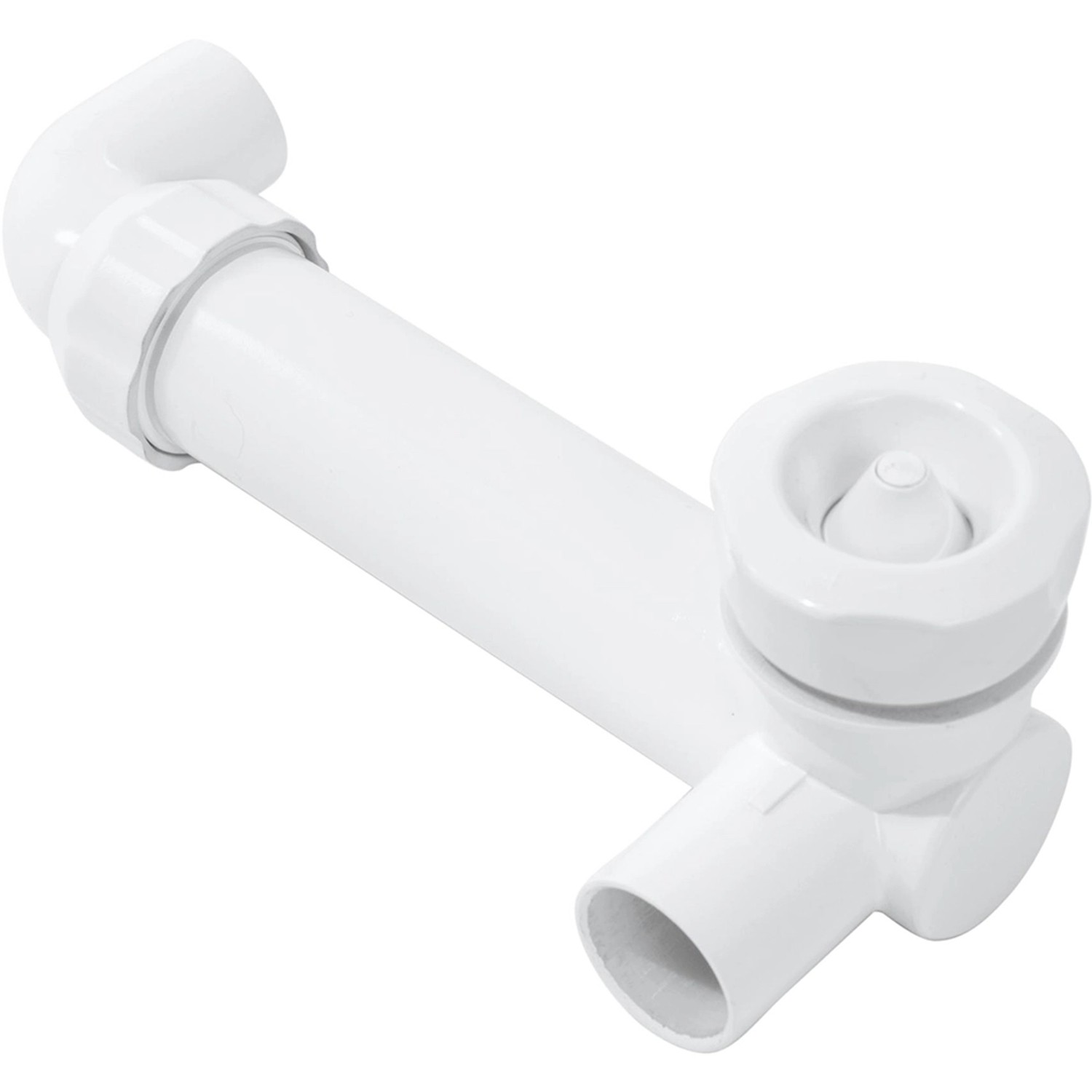 Weißer Flowclear Poolsauger Aquasweeper für Pools bis 670 cm.