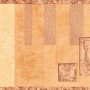 A.S. Creation Borte Muster Terra: Selbstklebende Bordüre mit geometrischen Formen in Terrakotta-Tönen.