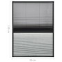 vidaXL Insektenschutz-Plissee für Fenster Alu 80x120 cm mit Jalousie 148684_7