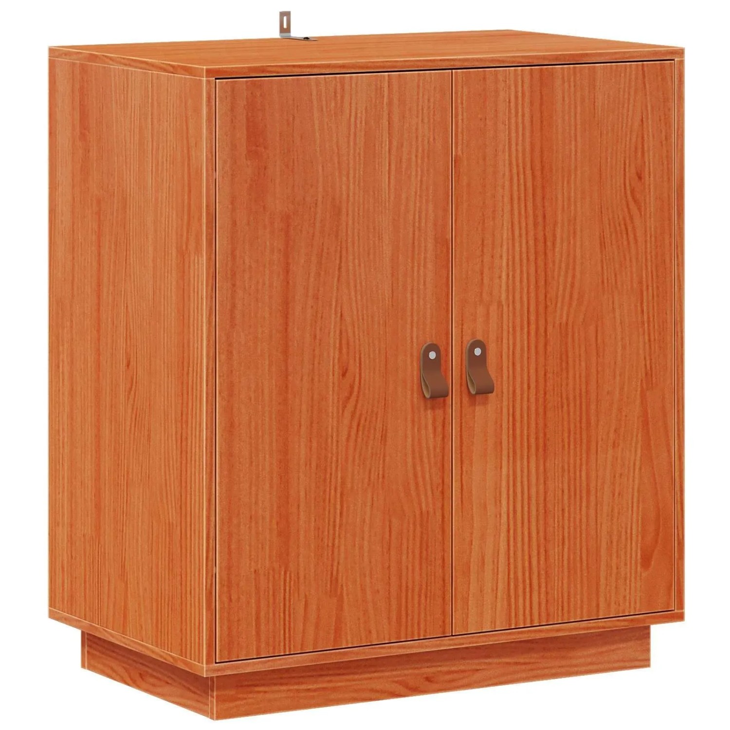 vidaXL Sideboard Wachsbraun 65,5 x 40 x 75 cm Massives Kiefernholz 867970