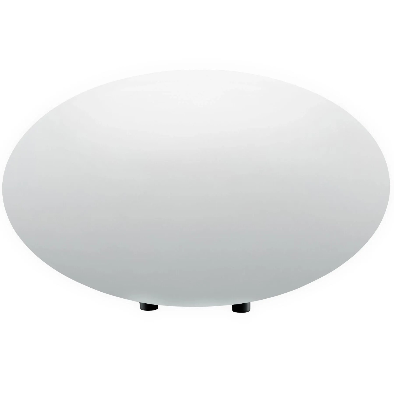Tectake Kugelleuchte Luminous Eye Mit Led Beleuchtung  12 W 16 Rgb Farben und 5 Lichtmodi M  Ø 35 x 21 5 cm  35 x 35 x 21 50 cm Weiß
