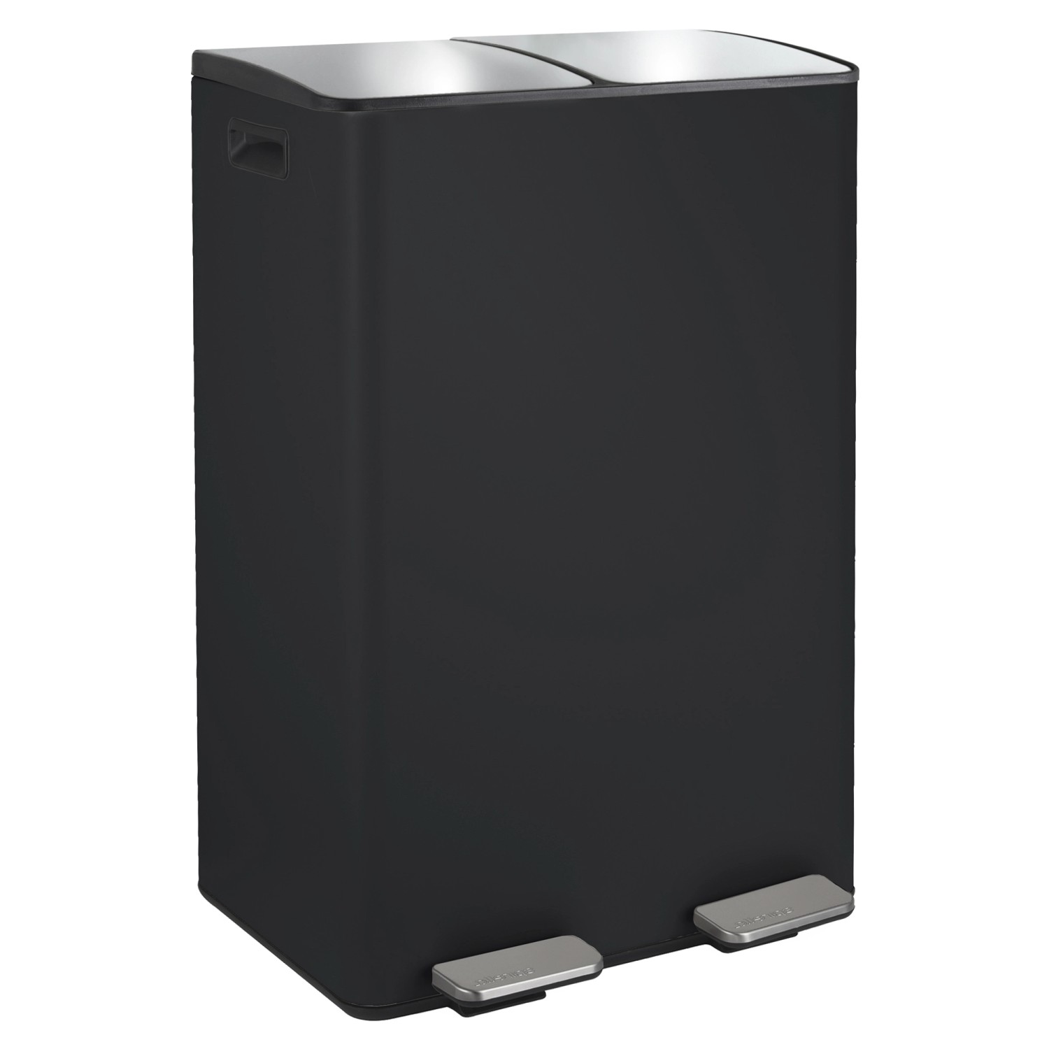 Spirella Kosmetikeimer Aliya 2 x 30 l Schwarz Matt günstig online kaufen