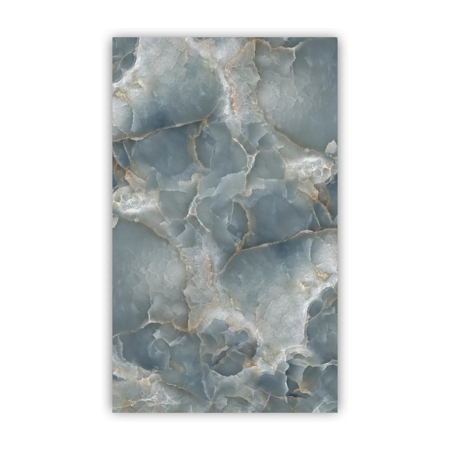 Walllux Duschrückwand Marmor Blau Alu-Verbund 3 mm 125 x 210 cm