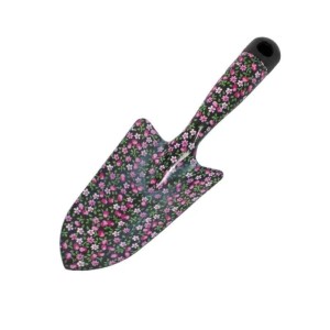 Galaflor Kleingeräte Set aus Stahl mit Blumenmotiv 4 Teile