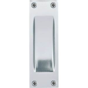 Hoppe Schiebetür Muschel 421P aus Aluminium in Natur für Innentüren.