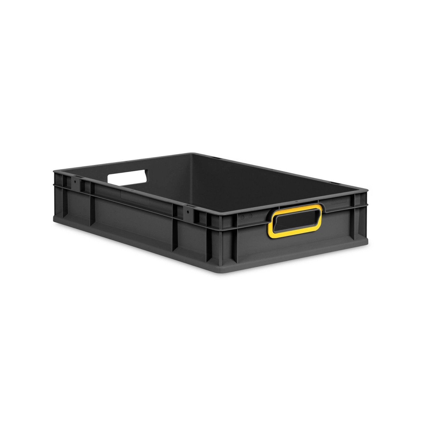 PROREGAL Eurobox Nextgen Color HxBxT 12x40x60cm 23 Liter Griffe Gelb Offen günstig online kaufen