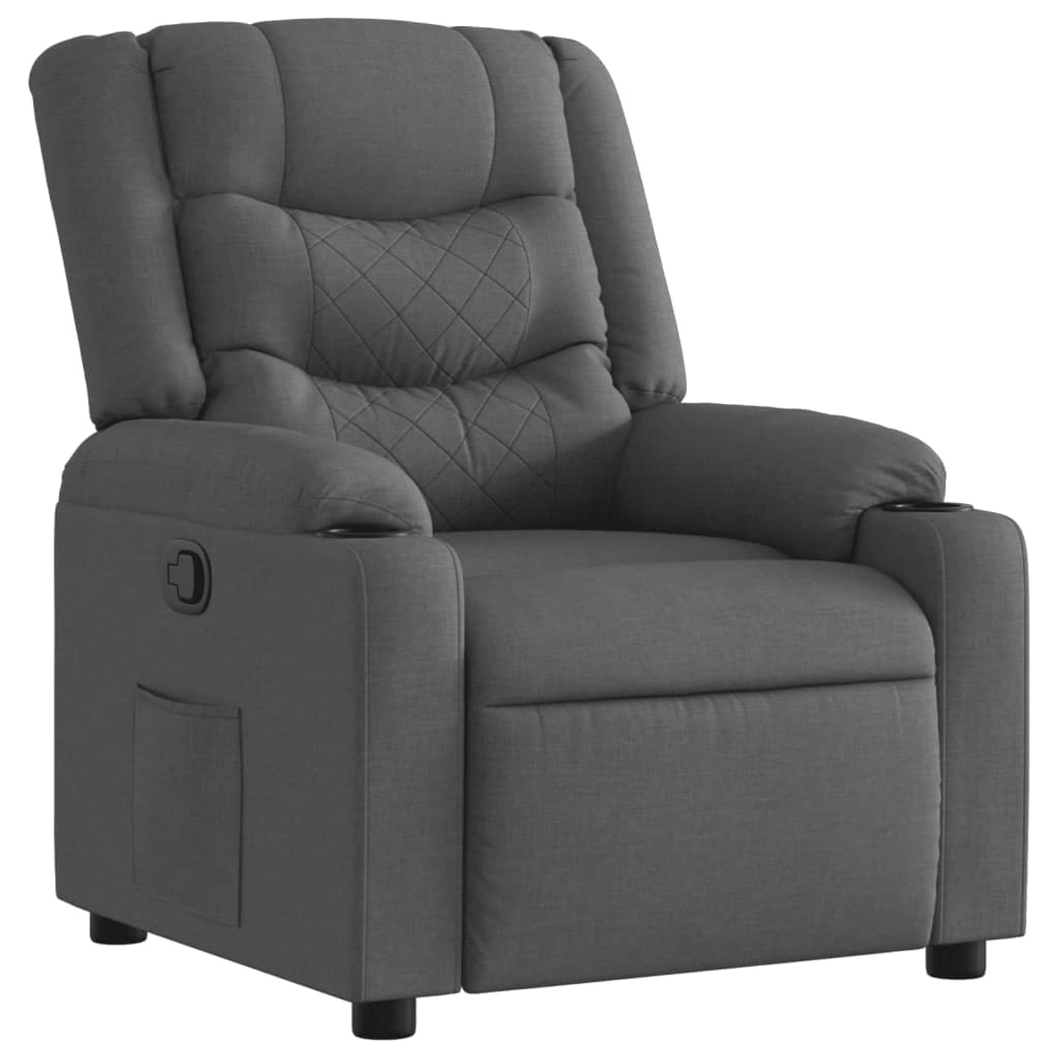 vidaXL Relaxsessel Dunkelgrau Stoff 374128 günstig online kaufen